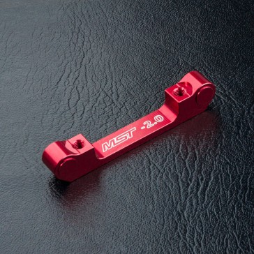 DISC.. Alum. suspension mount (-2.0) (red)