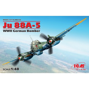 Ju 88A-5 Wwii German Bomber 1/48