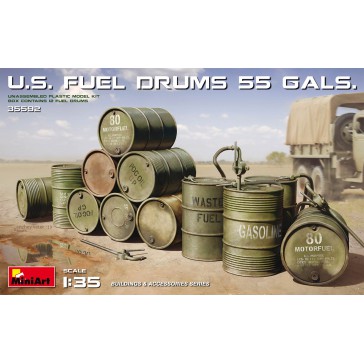 U.S. Fuel Drums S5 Gals. 1/35