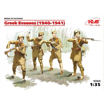 Greek Evzones 40-41 4St. 1/35