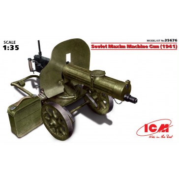 Soviet Maxim Machine Gun 1941 1/35