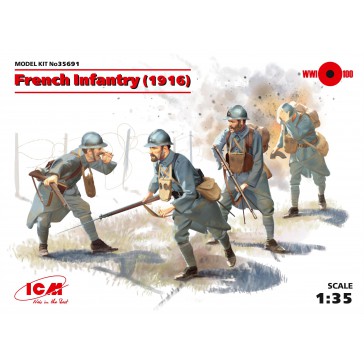 French Infantry (1916) (4) 1/35