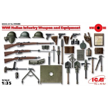 WWI Italian Weapon and Equipm. 1/35