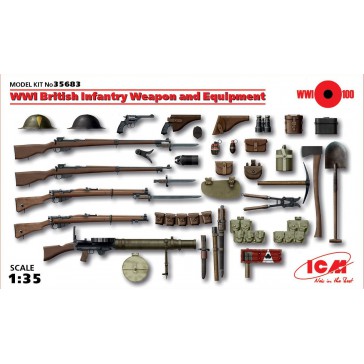 WWI British Inf. Weap & Equipm.1/35