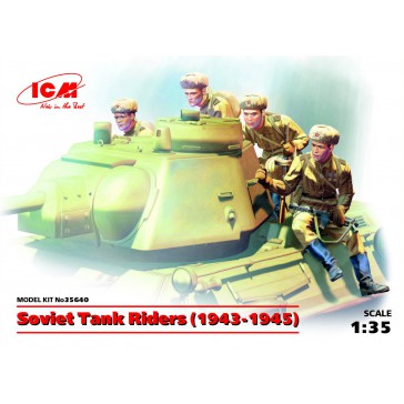 Soviet Tank Riders (1943-1945) 1/35