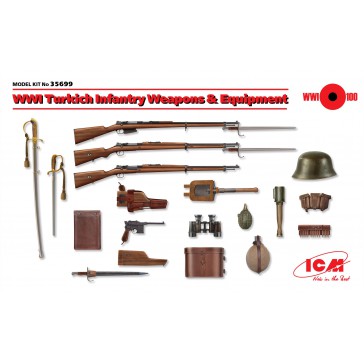 WWI Turkich Inf. Weapons & Equ.1/35