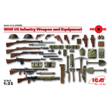 WWI US Infant.Weapon And Equip.1/35