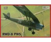 RWD8 PWS Pol.Trainer Plane Mil.1/72