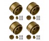 ENDURO METHOD 701 T RAIL WHEELS 1.9IN BRONZE (4)