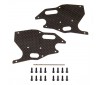 RC8B3.1 FT GRAPHITE ARM STIFFENERS - FRONT