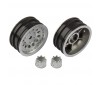 CR12 WHEEL SET SATIN SILVER