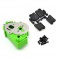 TRAXXAS 2WD HYBRID GEARBOX HOUSING AND REAR MOUNTS GREEN