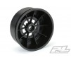 PONOMA DRAG SPEC 2.2"/ 3.0" BLACK WHEELS HEX SLASH