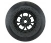 PONOMA DRAG SPEC 2.2"/ 3.0" BLACK WHEELS HEX SLASH