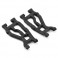 FRONT A-ARMS for the AXIAL EXO TERRA BUGGY BLACK