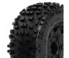 BADLANDS 2.8 ALL TERR TYRES ON RAID 6x30 BLK WHEELS