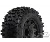 BADLANDS 2.8 ALL TERR TYRES ON RAID 6x30 BLK WHEELS