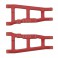 FRONT or REAR A-ARMS FOR TRAXXAS SLASH 4x4 - RED 1pr