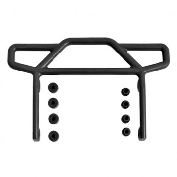 BLACK REAR BUMPER for TRAXXAS ELEC RUSTLER 2WD