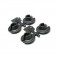 LOSI/TRAXXAS/MGT/HPI SPRING CUPS - BLACK