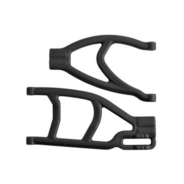 EXTENDED LEFT REAR A-ARMS FOR TRAXXAS SUMMIT & REVO - BLACK