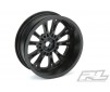 PONOMA DRAG SPEC 2.2" BLACK FRONT WHEELS SLASH/BUGGY