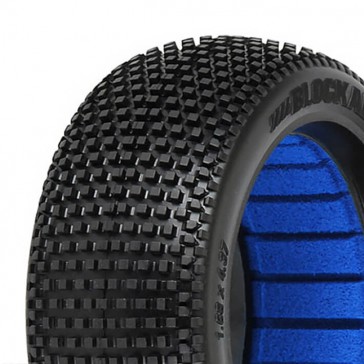 BLOCKADE' S4 S/SOFT 1/8 BUGGY TYRES W/CLOSED CELL
