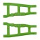 FRONT or REAR A-ARMS FOR TRAXXAS SLASH 4x4 - GREEN 1pr