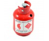 SCALE PAINTED ALLOY GAS BOTTLE RED