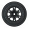 DISC.. IMPULSE 2.2"/3.0" BLACK FRONT WHEELS (SLASH 2WD)