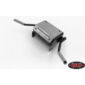 Fuel Tank W/Dual Exhaust for Traxxas TRX-4 Chevy K5 Blazer
