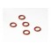 Silicone O Ring Ss-045 4.5 X 6.6Mm (Red)(5Pcs)
