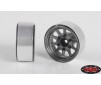 OEM 6-Lug Stamped Steel 1.55 Beadlock Wheels (Plain)