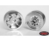 Classic 10-Hole Chrome 1.9  Beadlock Wheels