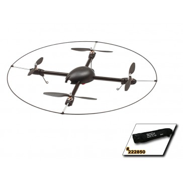 DISC.. 500X-Silver Quad Flyer Combo Kit (motors, ESC, bag & frame)