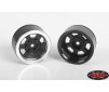 Six-Spoke 1.55 Internal Beadlock Wheels (Black)