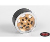 Six-Spoke 1.55 Internal Beadlock Wheels (Gold)