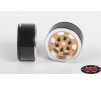 Six-Spoke 1.55 Internal Beadlock Wheels (Gold)