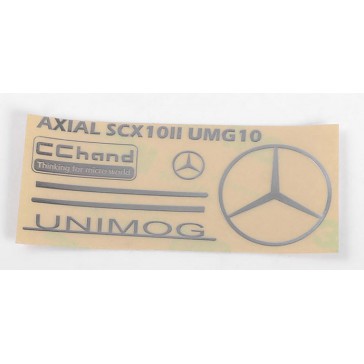 Emblem Set for Axial 1/10 SCX10 II UMG10 4WD Rock Crawler