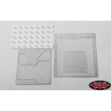 Diamond Plate Rear Bed for Axial 1/10 SCX10 II UMG10 4WD Roc