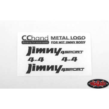 Metal Emblems MST 1/10 CMX w/ Jimny J3 Body (Black)