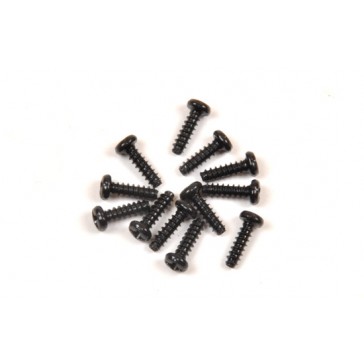 Vis tête ronde 3x10mm (12p)