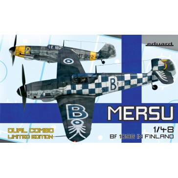 Mersu /Bf 109G in Finland Dual Combo Limited Edition - 1:48