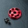 DISC.. RMX Alum. spur gear cover (red)