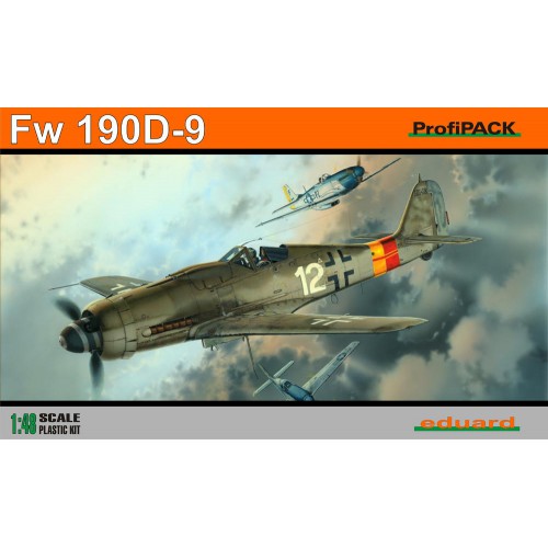 Profi-Pack Plastic Kit EDUARD MODELS 1/48 Fw190D9 Late Fighter EDU8189