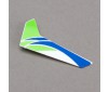 DISC.. Green Vertical Fin with Decal: mCP X