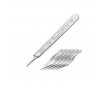 Scalpel n°3 Handle & 5 blades n°10A