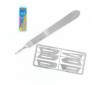 Scalpel n°3 + set n°2 lames dentées
