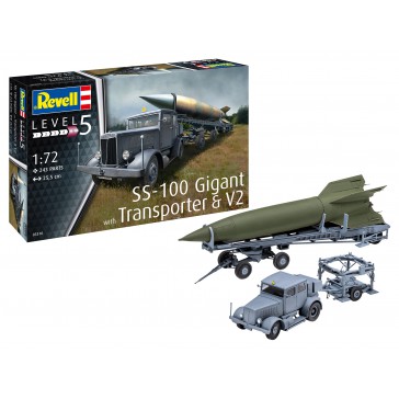 SS-100 Gigant + Transporter + V2 1:72