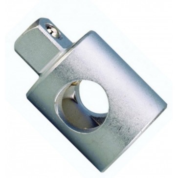 Adaptateur 1/2"de 4 pans creux 1/2" à 4 pans 3/8" coulisse pour rallo